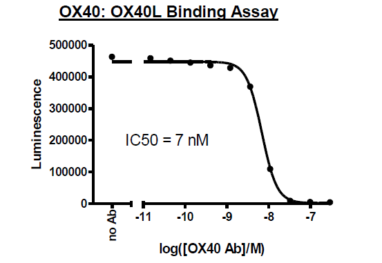 Anti-OX40 Competitive Antibody